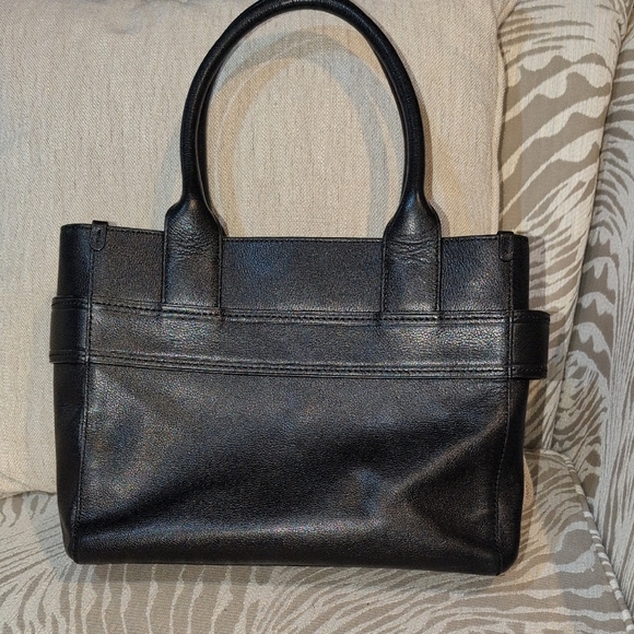 Kate Spade Black Leather Satchel with Bow Detail - Picture 5 of 16